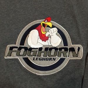 Warner Bros. Shirts - 2000 foghorn leghorn Warner bro’s logo sweatshirt Warner Bros. Shirts - 2000 foghorn leghorn Warner bro’s logo sweatshirt